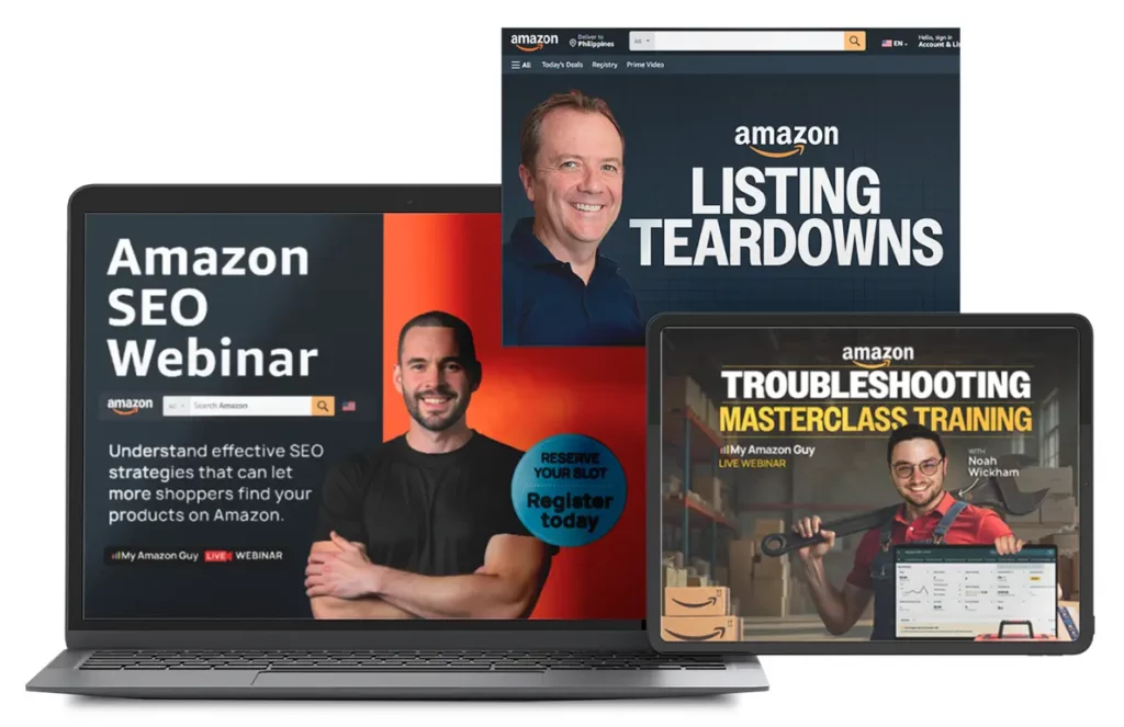 MAG Partnership 11 Webinars with My Amazon Guy