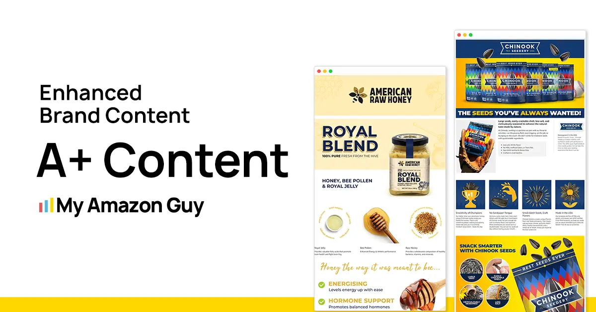 Amazon A+ Content | My Amazon Guy