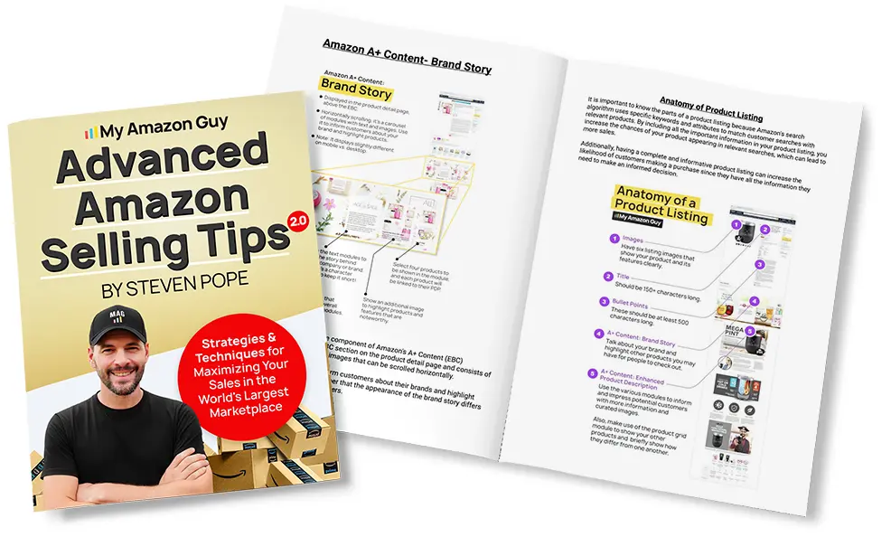 advanced amazon selling tips spread