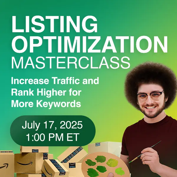 Amazon Listing Optimization Masterclass for Amazon Sellers