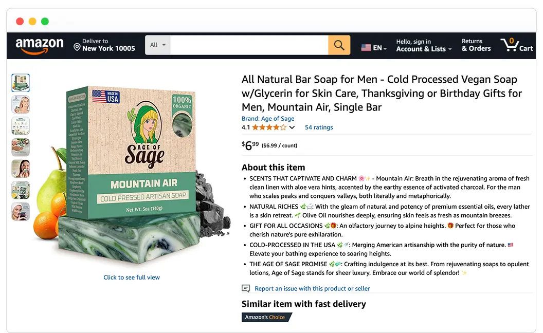 listing optimization example img