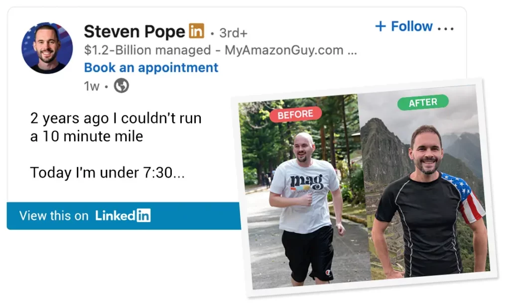 Health and Fitness in My Amazon Guy