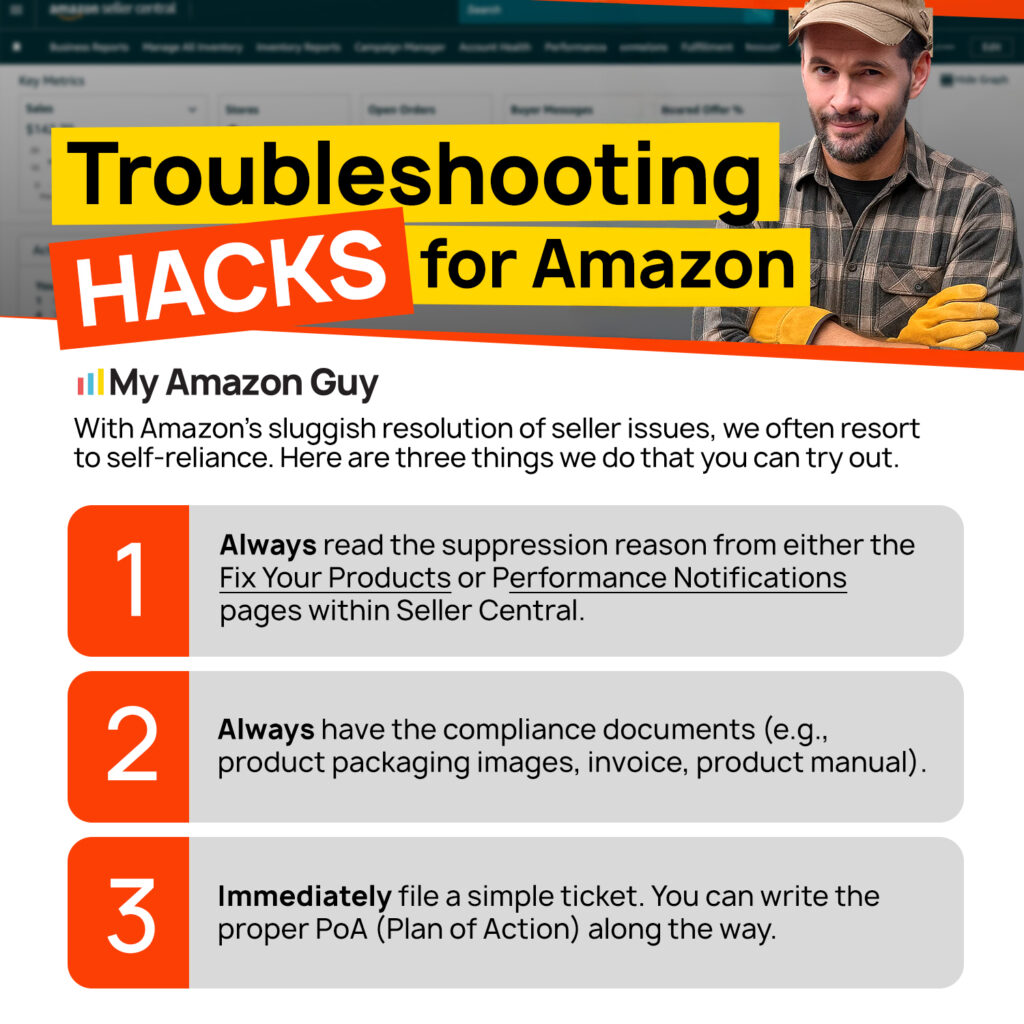 Amazon Product Reinstatement Email Templates: How to Write Winning Appeals 3 Amazon Product Reinstatement Email Template Troubleshooting Hacks for Amazon.jpg