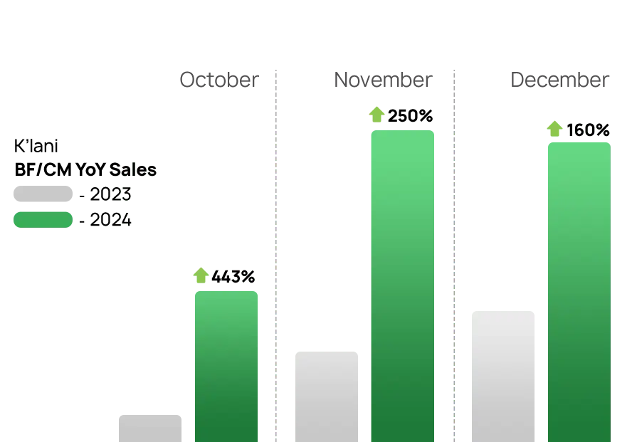 Klani Amazon Black Friday Cyber Monday case study
