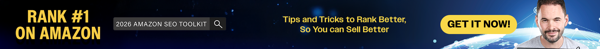 2026 amazon seo toolkit Website Homepage Banner