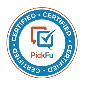 Pickfu Certified