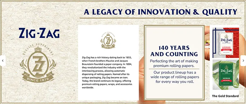 amazon brand story - zigzag