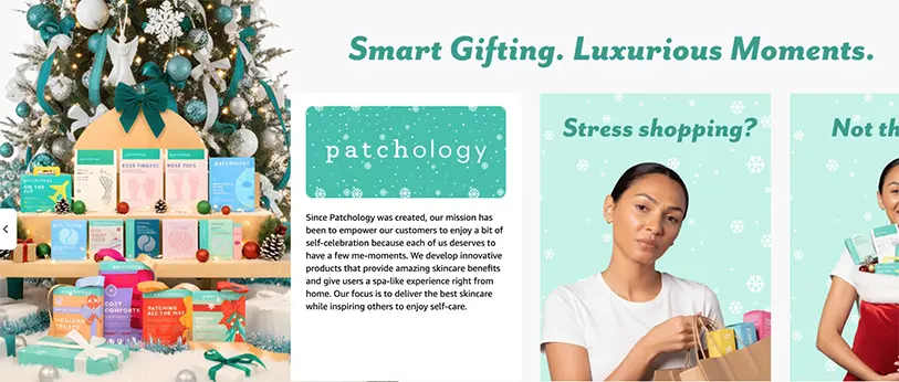 brand story example patchology