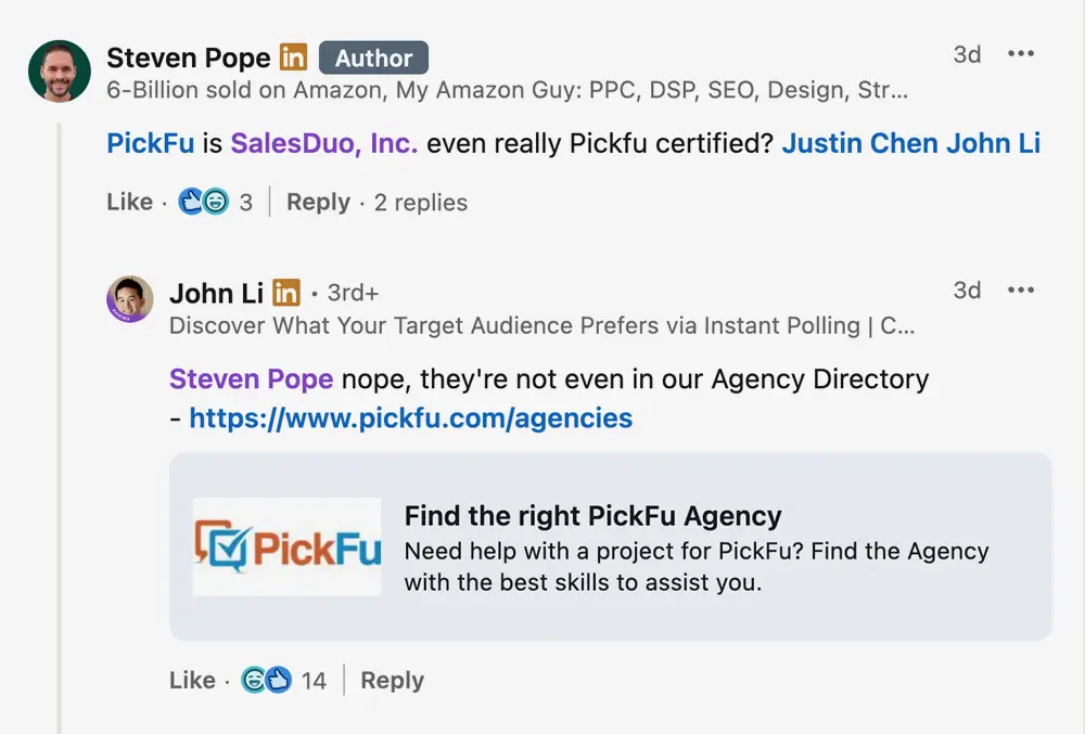 My Amazon Guy vs SalesDuo
