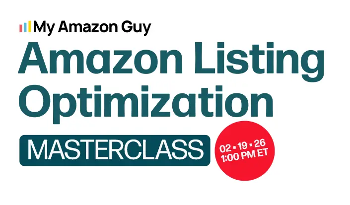Amazon listing optimization masterclass