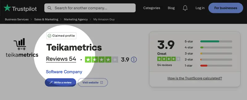 My Amazon Guy Full Service Amazon Agency vs Teikametrics