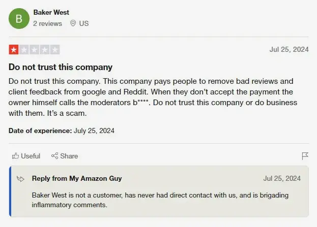 My Amazon Guy vs. Titan Network