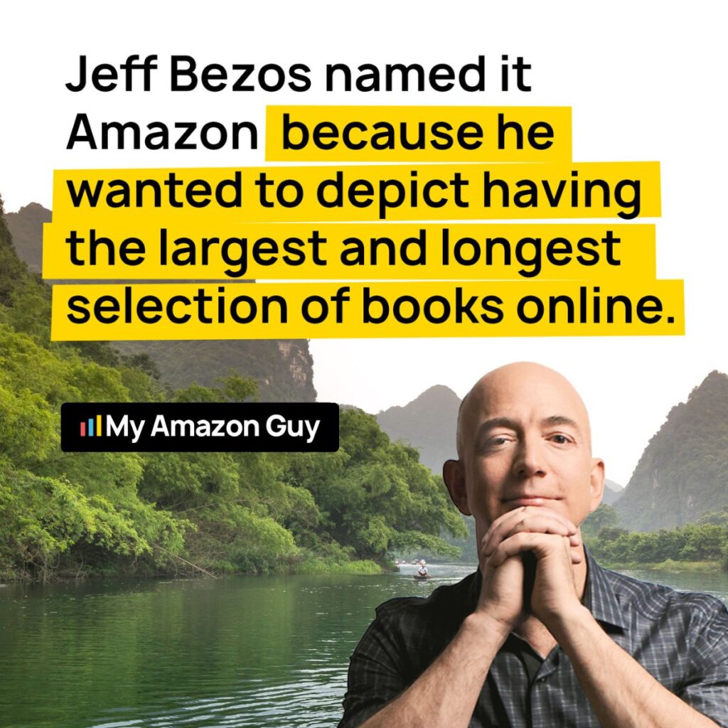 How to Sell Books on Amazon Reason Why Jeff Bezos Named It Amazon