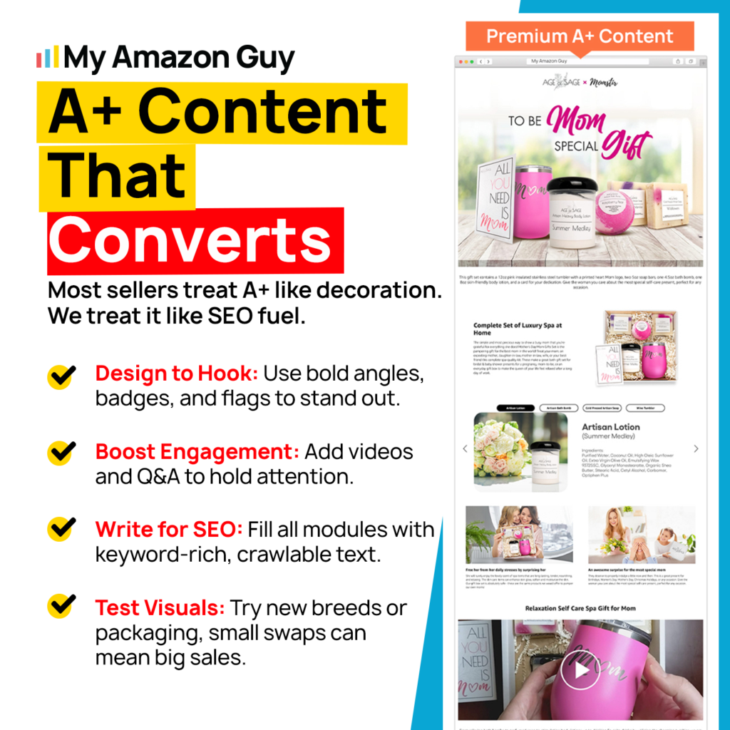 Technical SEO for Amazon FBA Rankings A+ Content That Converts