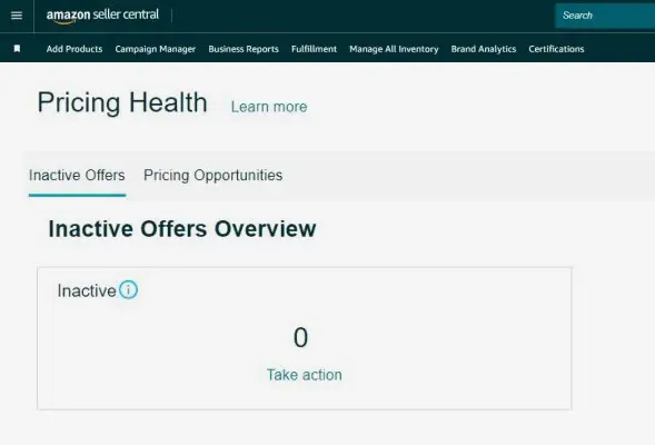 Pricing Health Tool
