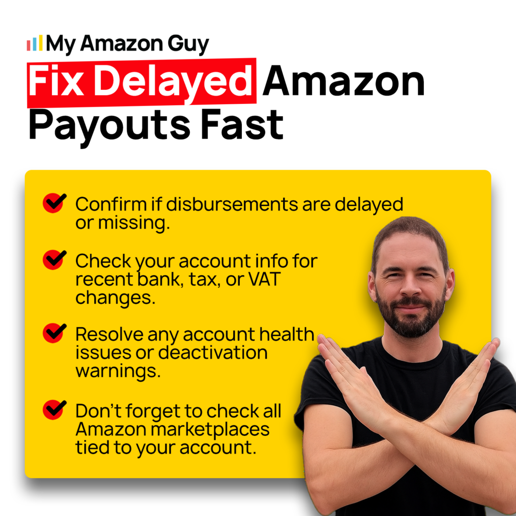 Amazon DD+7 Guide Fix Delayed Amazon Payouts Fast