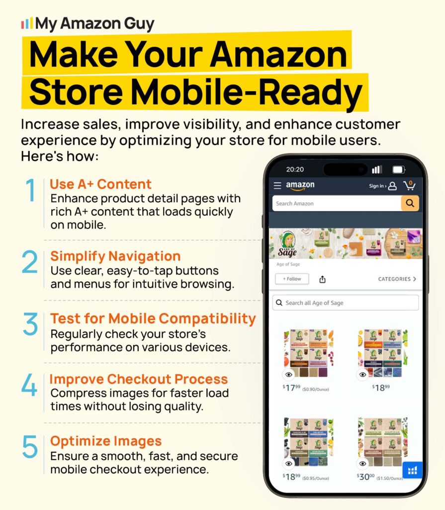 How to Set Up an Amazon Storefront in Canada Make Your Amazon Store Mobile Ready
