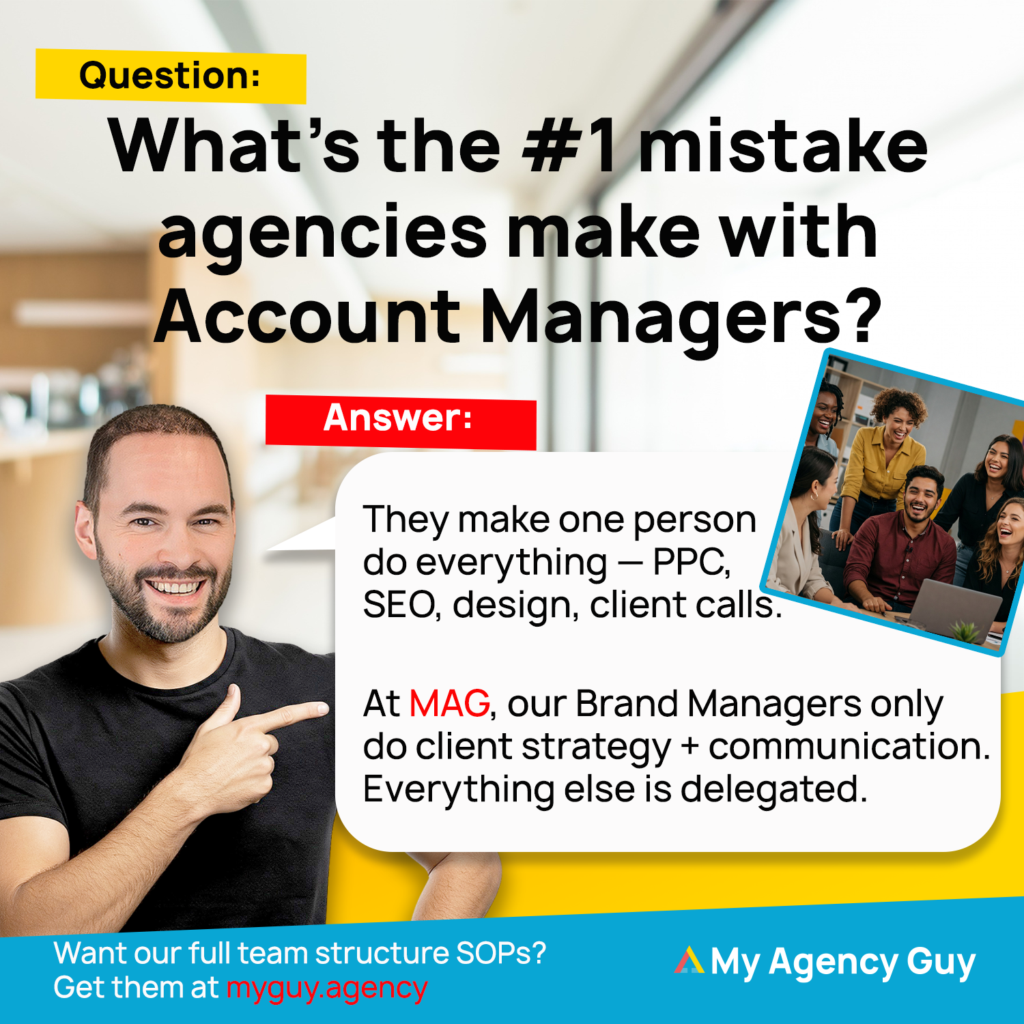 7 Signs of Amazon Account Mismanagement What’s the #1 mistake agencies make with Account Managers
