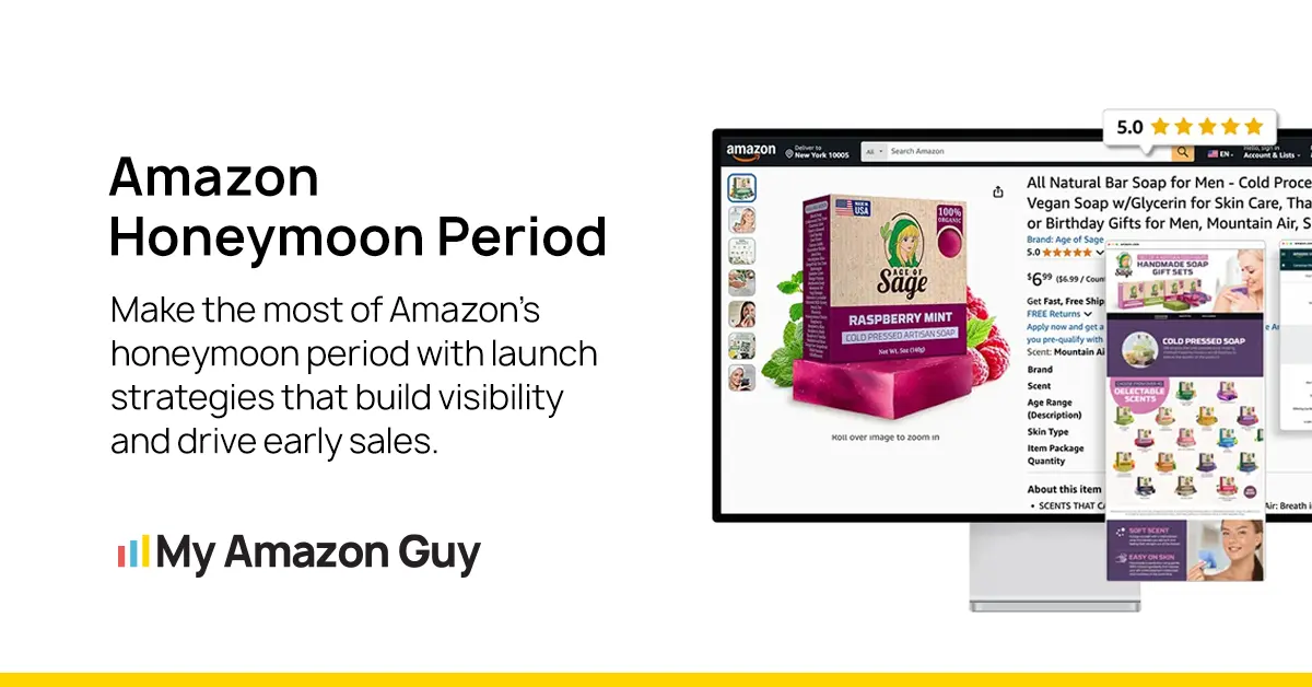 Amazon Honeymoon Period | Launch Smarter on Amazon | My Amazon Guy
