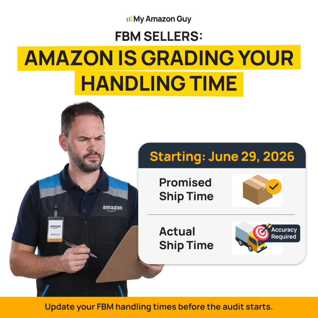 Amazon FBM Mistakes That Quietly Kill Your Listings Amazon Is Grading Your Handling Time