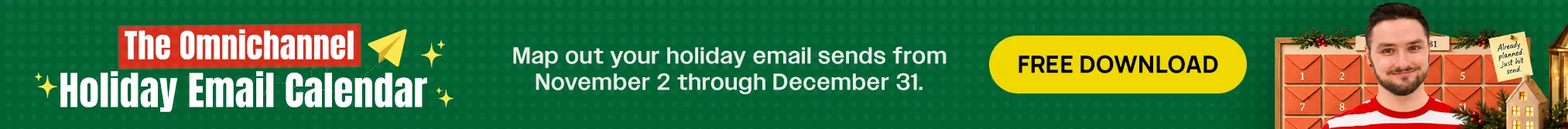 Omnichannel Holiday Email Calendar